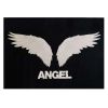 Black Angel Wing Backdrop Wall Hanging Tapestry Dormitory Bedroom Bedside Hanging Wall Art Decor Photography Props, 59x43 inch