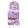 Purple Bowknot Jewelry Storage Box Organizer Dresser Furniture Shape Mini Jewelry Holder