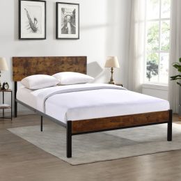 Twin Size metal bed Sturdy System Metal Bed Frame ,Modern style and comfort to any bedroom