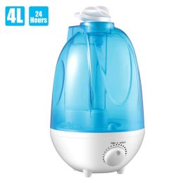 4L Ultrasonic Cool Mist Air Diffuser Humidifier w/LED Night Light Bedroom Office