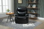 [Only for Pickup] 36.5'' Wide Faux Leather Manual Glider Standard Recliner, 3 Colors Available