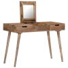 Dressing Table 44"x17.7"x29.9" Solid Mango Wood