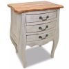 Bedside Cabinet Solid Reclaimed Wood 18.9"x13.8"x25.2"