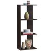 3-tier Freestanding Decorative Storage Wooden Bookcase