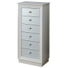 Talor Jewelry Armoire in White