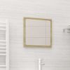 Bathroom Mirror Sonoma Oak 15.7"x0.6"x14.6" Chipboard