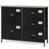 5-Drawer Storage Dresser for Bedroom and Entryway Cabinets