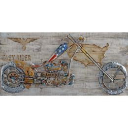 DunaWest Motor bike Metal Art