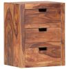 Bedside Cabinet 15.7"x11.8"x11.8" Solid Sheesham Wood