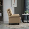 [Only for pickup] Manual Glider Standard Recliner, Tan