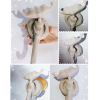 2Pcs Novelty Alien Hooks Decorative Key Hooks Wall Mounted Hangers