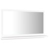 Bathroom Mirror White 23.6"x4.1"x14.6" Chipboard