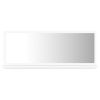 Bathroom Mirror White 35.4"x4.1"x14.6" Chipboard