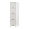 4-Tire Storage Cabinet with 2 Drawers Organizer Unit for Bathroom Bedroom RT