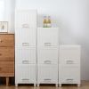 4-Tire Storage Cabinet with 2 Drawers Organizer Unit for Bathroom Bedroom RT