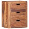 Bedside Cabinet 15.7"x11.8"x11.8" Solid Sheesham Wood