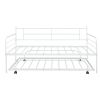 [Not allowed to sell to Walmart] Metal daybed with trundle