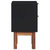 Nightstand 15.7"x11.8"x20.9" Solid Acacia Wood and MDF