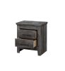 Vidalia Nightstand, Rustic Gray Oak