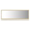 Bathroom Mirror White and Sonoma Oak 39.4"x4.1"x14.6" Chipboard