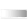 Bathroom Mirror White 39.4"x4.1"x14.6" Chipboard