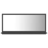 Bathroom Mirror Gray 31.5"x4.1"x14.6" Chipboard