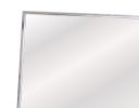 Polystyrene Frame Wall-Mounted Rectangle Mirror-Silver(Only Support Pickup)