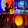 Sunset Projection Lamp,Colors Changing Projection Lamp Led Light,Sunset Night Light Projector for Party Bedroom Decor