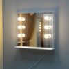 Bedroom bathroom furniture LED lighting makeup mirror