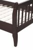 Wood Platform Bed Frame Mattress Foundation with Wood Slat Support, Twin (Espresso) RT