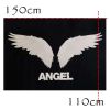 Black Angel Wing Backdrop Wall Hanging Tapestry Dormitory Bedroom Bedside Hanging Wall Art Decor Photography Props, 59x43 inch