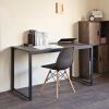 DIY Industrial Style Desk,Black Sand