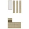 Hallway Unit Sonoma Oak 39.4"x9.8"x30.1" Chipboard