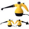 Handheld Pressurized Steam Cleaner with 9-Piece Accessory Set, Multifunctional Steam Cleaning for Car, Home, Bedroom, Chemical-Free, Yellow XH