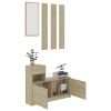 Hallway Unit Sonoma Oak 39.4"x9.8"x30.1" Chipboard