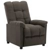 Recliner Taupe Fabric