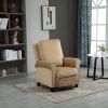 [Only for pickup] Manual Glider Standard Recliner, Tan