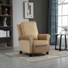 [Only for pickup] Manual Glider Standard Recliner, Tan