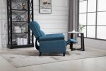 [Only for Pickup] 30'' Wide Manual Glider Wing Chair Recliner, 2 Colors Available