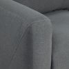 3-Seat Sofa Living Room Linen Fabric Sofa Couch