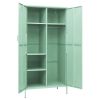 Wardrobe Mint 35.4"x19.7"x70.9" Steel