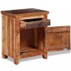 Nightstand Solid Acacia Reclaimed Wood