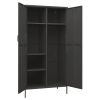 Wardrobe Anthracite 35.4"x19.7"x70.9" Steel