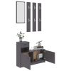 Hallway Unit Gray 39.4"x9.8"x30.1" Chipboard