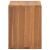 Bedside Cabinet 15.7"x11.8"x15.7" Solid Teak Wood