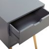 Bedroom Nightstand With 2 Storage Drawers - 2 Pcs Sets