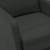 Reclining Chair Anthracite Faux Leather