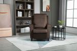 [Only for Pickup] 32.75'' Wide Velvet Manual Wing Chair Recliner, 2 Colors Available