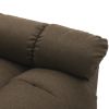 Recliner Brown Fabric