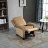 [Only for pickup] Manual Glider Standard Recliner, Tan